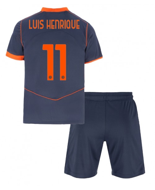 Günstige Inter Milan Luis Henrique #11 3rd trikot Kinder 2025-26 Kurzarm (+ Kurze Hosen) Günstige Inter Milan Luis Henrique #11 3rd trikot Kinder 2025-26 Kurzarm (+ Kurze Hosen)